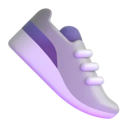 Running Shoe emoji on Microsoft
