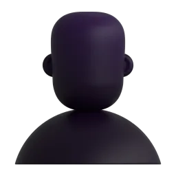 Bust in Silhouette emoji on Microsoft
