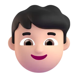 Boy: Light Skin Tone emoji on Microsoft