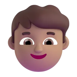 Boy: Medium-Light Skin Tone emoji on Microsoft