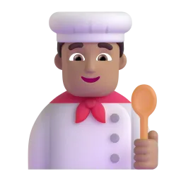 Microsoft での 男性のコック: やや薄い肌色 絵文字