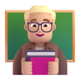 Emoji Guru lelaki: ton kulit sederhana pada Microsoft