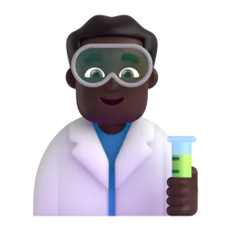 Emoji Saintis lelaki: ton kulit gelap pada Microsoft