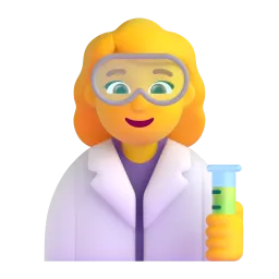 Wissenschaftlerin-Emoji auf Microsoft