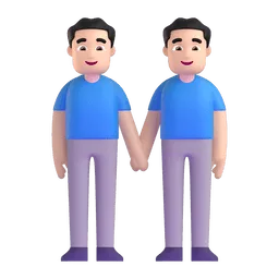 อีโมจิ ชาย-ชายจับมือ: โทนผิวสีขาว บน Microsoft