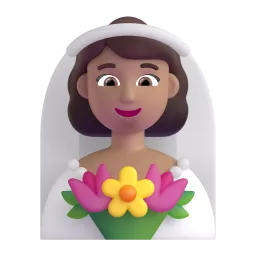 Emoji Wanita berpenutup kepala: warna kulit cerah-sedang di Microsoft