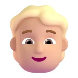 Person: Medium Skin Tone, Blond Hair emoji on Microsoft