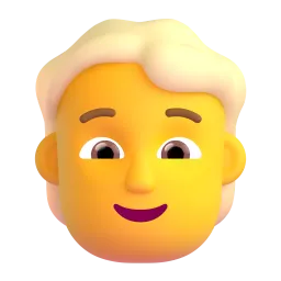 Emoji Persona bionda su Microsoft