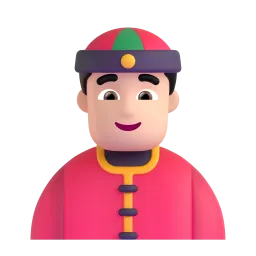 Person with Skullcap: Light Skin Tone emoji on Microsoft