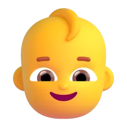 Emoji Neonato su Microsoft