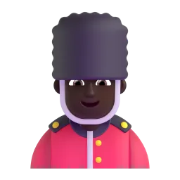 Emoji Pengawal lelaki: ton kulit gelap pada Microsoft