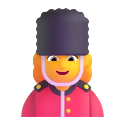 Woman Guard emoji on Microsoft