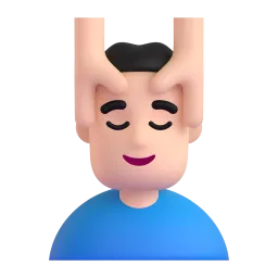 Emoji Lelaki diurut muka: ton kulit cerah pada Microsoft