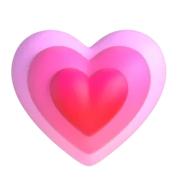 Growing Heart emoji on Microsoft