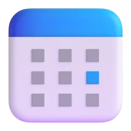 Microsoft의 달력 이모지
