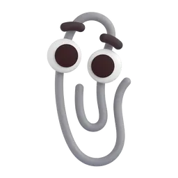 Paperclip emoji on Microsoft