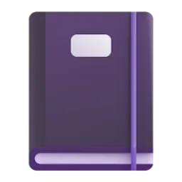 Notizbuch-Emoji auf Microsoft