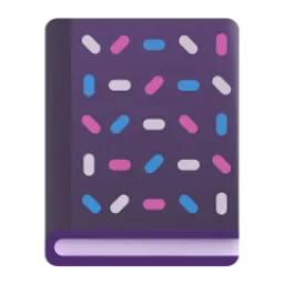 Notebook with Decorative Cover emoji on Microsoft