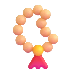 Prayer Beads emoji on Microsoft