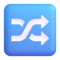 אימוג'י סמל השמעה אקראית ב-Microsoft