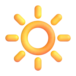 Bright Button emoji on Microsoft