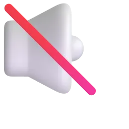 Muted Speaker emoji on Microsoft