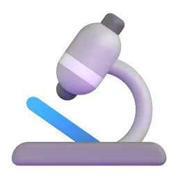 Microscope emoji on Microsoft