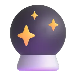 Crystal Ball emoji on Microsoft