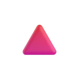 אימוג'י משולש אדום כלפי מעלה ב-Microsoft
