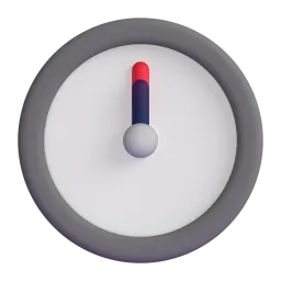 Twelve O’clock emoji on Microsoft