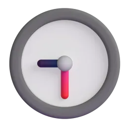 Nine-Thirty emoji on Microsoft