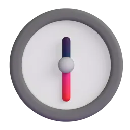 Twelve-Thirty emoji on Microsoft
