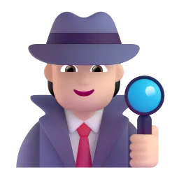 Emoji Detective: carnagione chiara su Microsoft