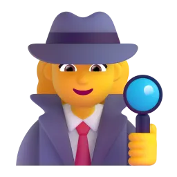 Emoji Investigatrice su Microsoft