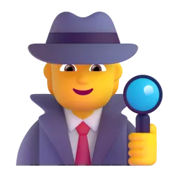 Emoji Detektif pada Microsoft