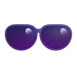 Sunglasses emoji on Microsoft