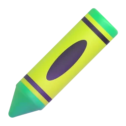 Crayon emoji on Microsoft