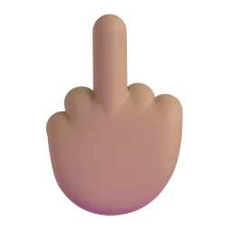 Emoji Jari hantu: ton kulit sederhana cerah pada Microsoft
