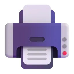 Printer emoji on Microsoft