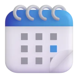 Emoji Calendario a spirale su Microsoft