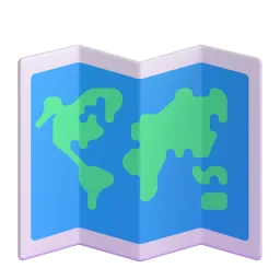 World Map emoji on Microsoft