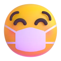 Emoji Faccina con mascherina su Microsoft