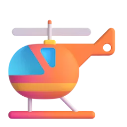 Helicopter emoji on Microsoft