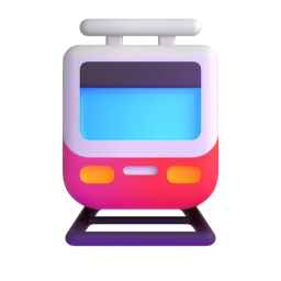 Microsoft üzerinde Tramvay emojisi