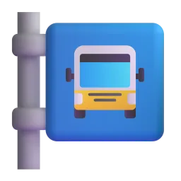 Bus Stop emoji on Microsoft