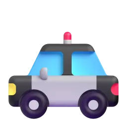 Emoji Macchina della polizia su Microsoft