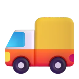Delivery Truck emoji on Microsoft