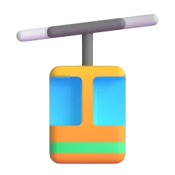 Aerial Tramway emoji on Microsoft