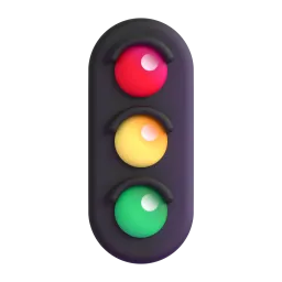 Vertical Traffic Light emoji on Microsoft