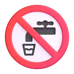 Non-Potable Water emoji on Microsoft